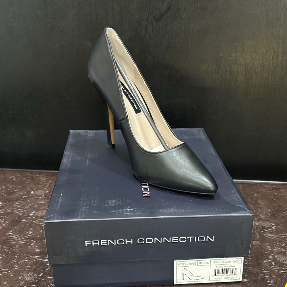 NIB French Connection Black Women's Heels